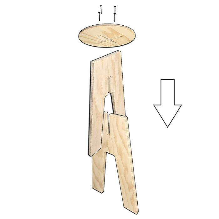Armado piso de madera