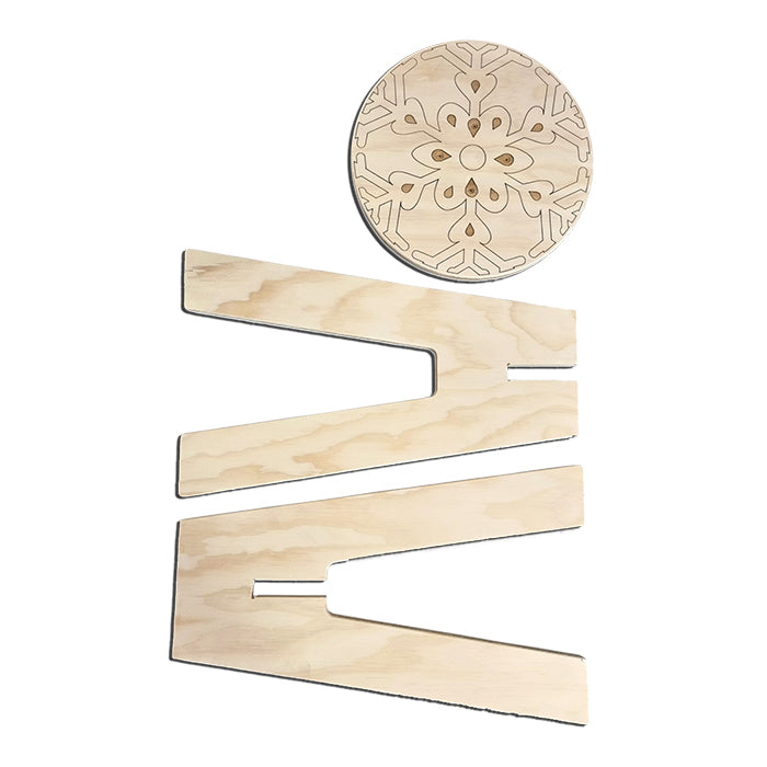 piezas de piso de madera